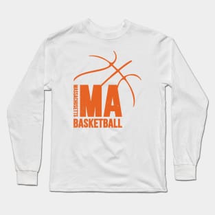 Massachusetts Basketball 01 Long Sleeve T-Shirt